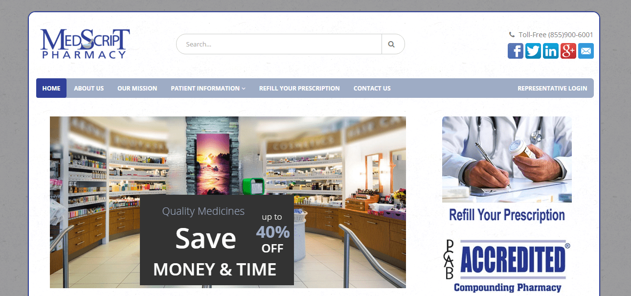 Online Pharmacy System Development Home Page